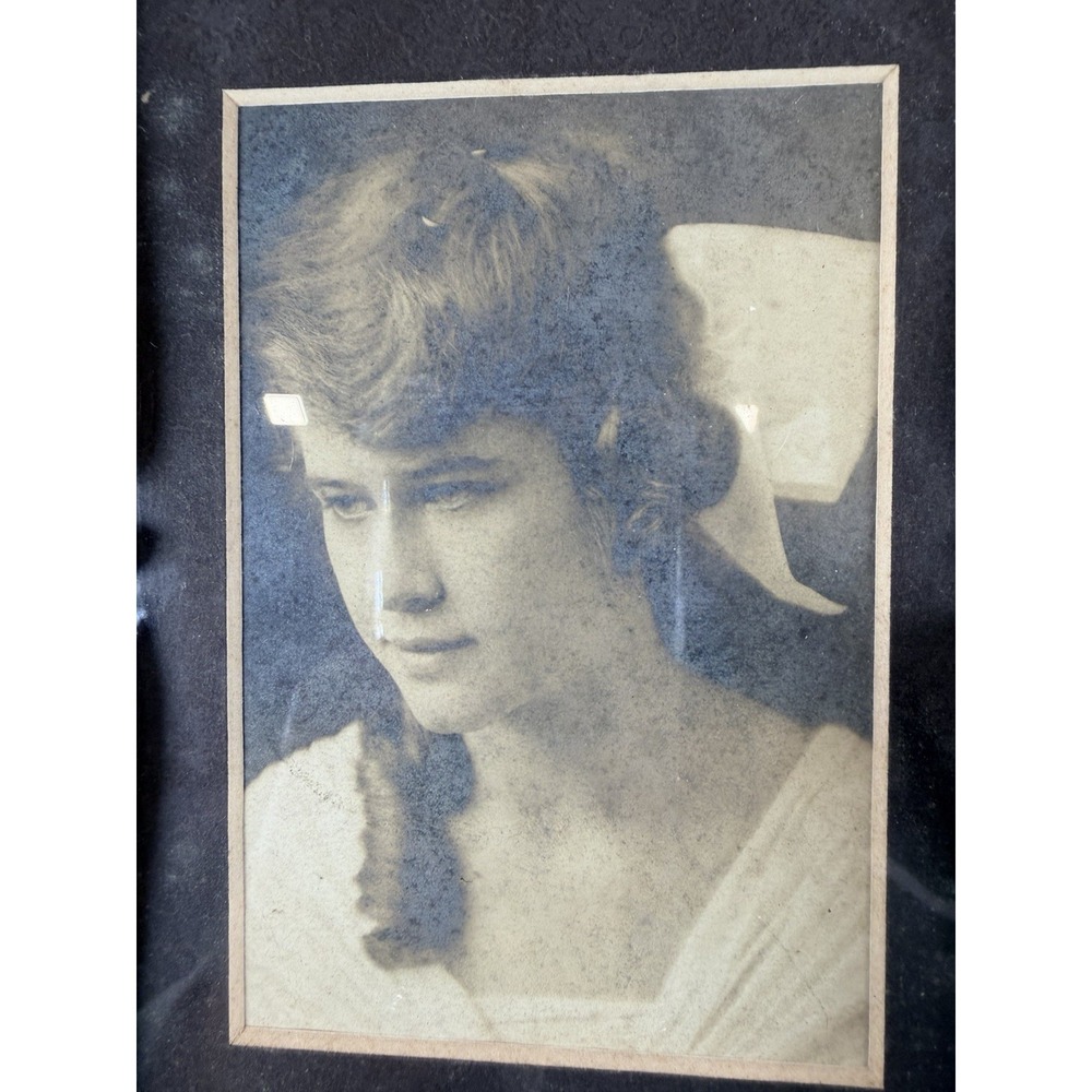 Vintage Ornate Wooden Frame‎ With Antique Photograph. Victorian Style Decor. - Picture 15 of 15